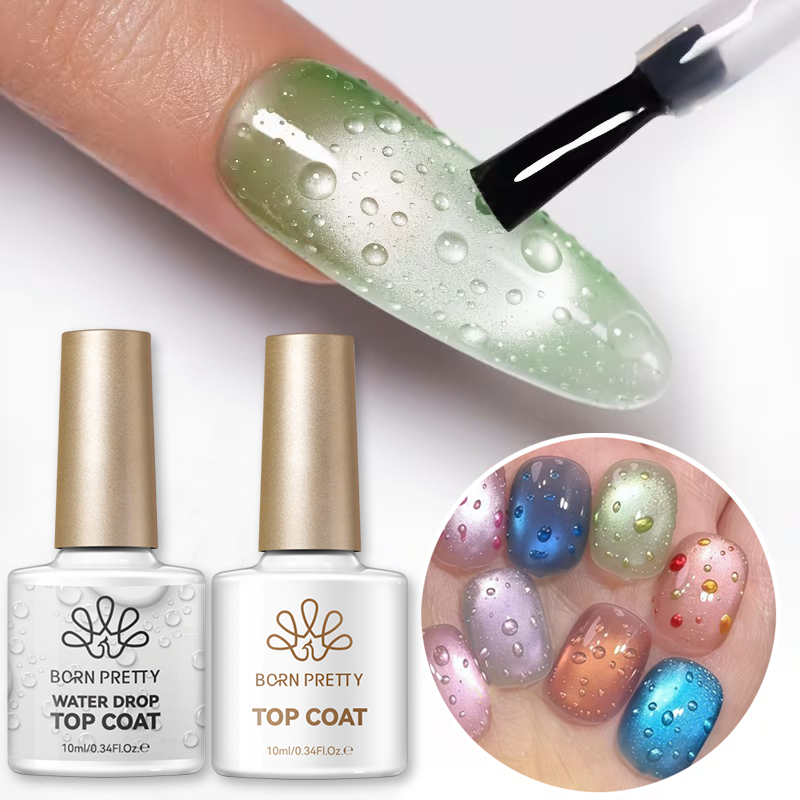 Cucumber Cooling Gel - BORN PRETTY 1/2pcs Water Drop Top