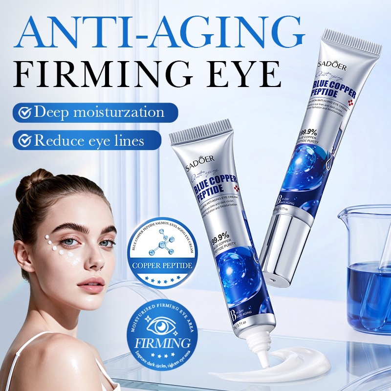 Eye Cream Peptide - Blue copper peptide salmon anti wrinkle,