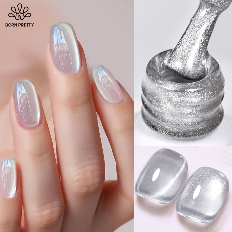 Cucumber Cooling Gel - BORN PRETTY 10ml Silver Water Light