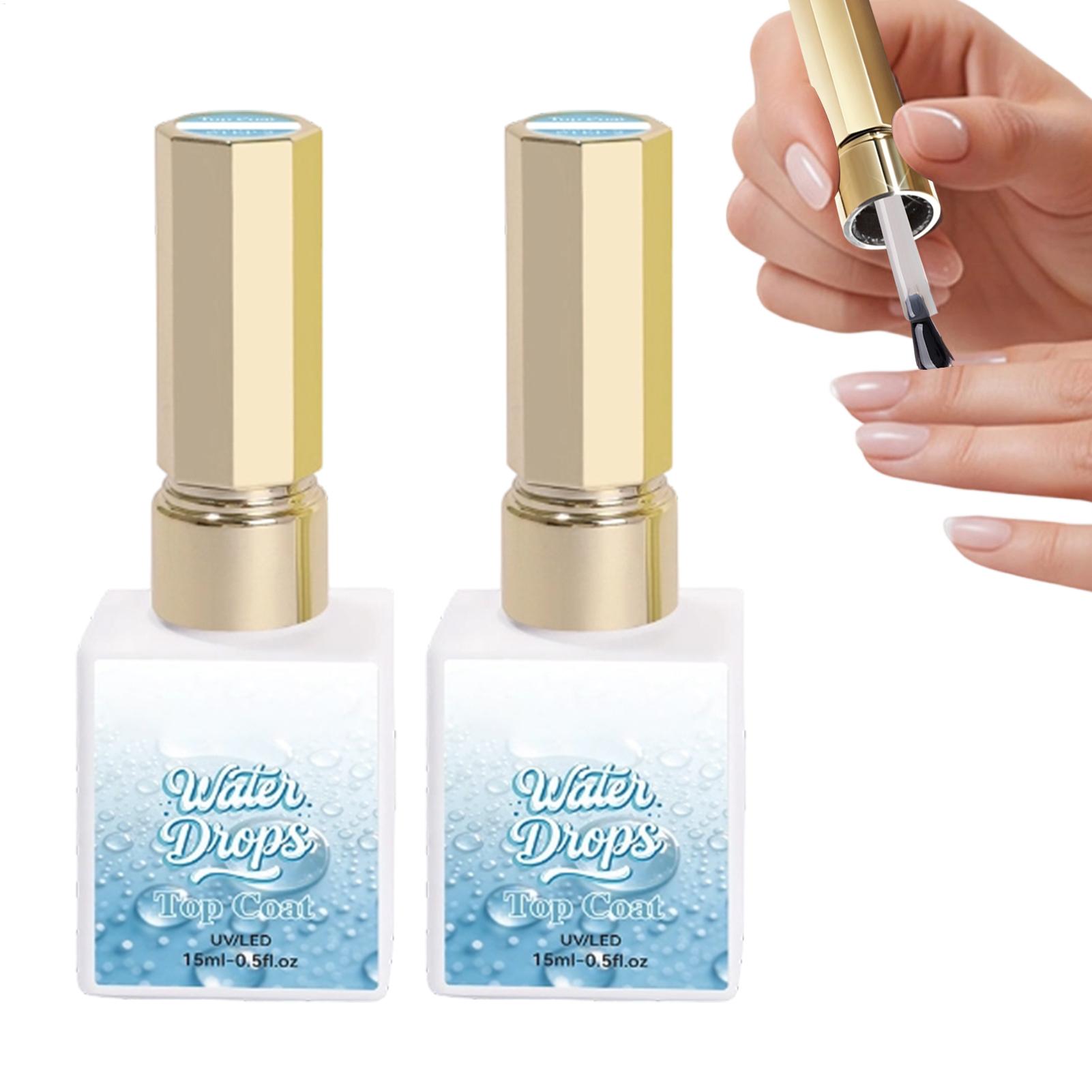Cucumber Cooling Gel - Raindrop Gel Nail Polishing 2Pcs/set Water