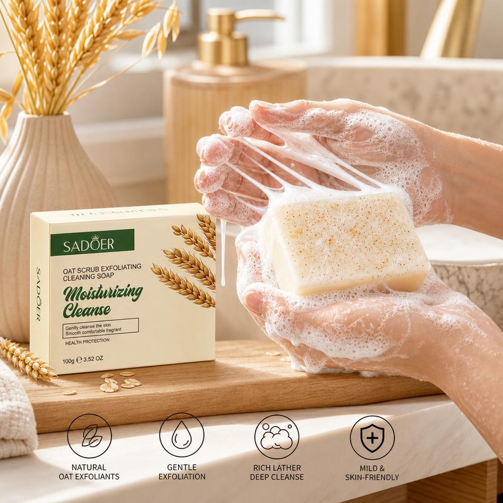 Oat Scrub Exfoliating Cleaning - огляд і ціна Skincare Oat
