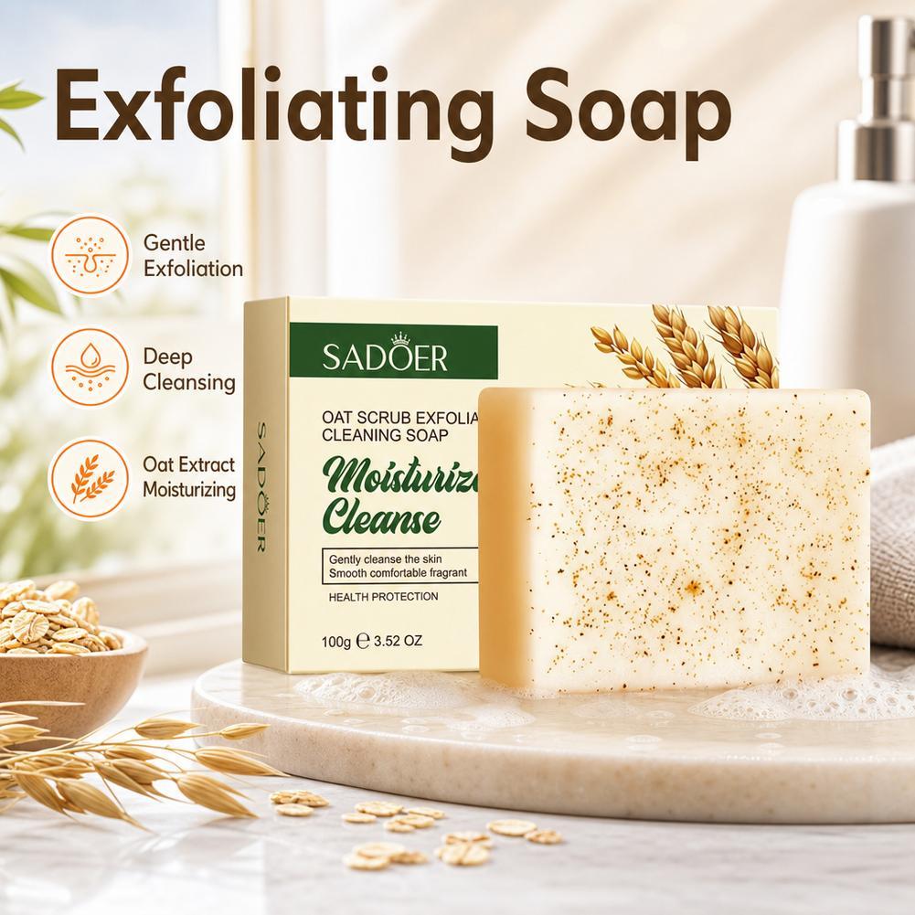 Oat Scrub Exfoliating Cleaning - огляд і ціна Skincare Oat