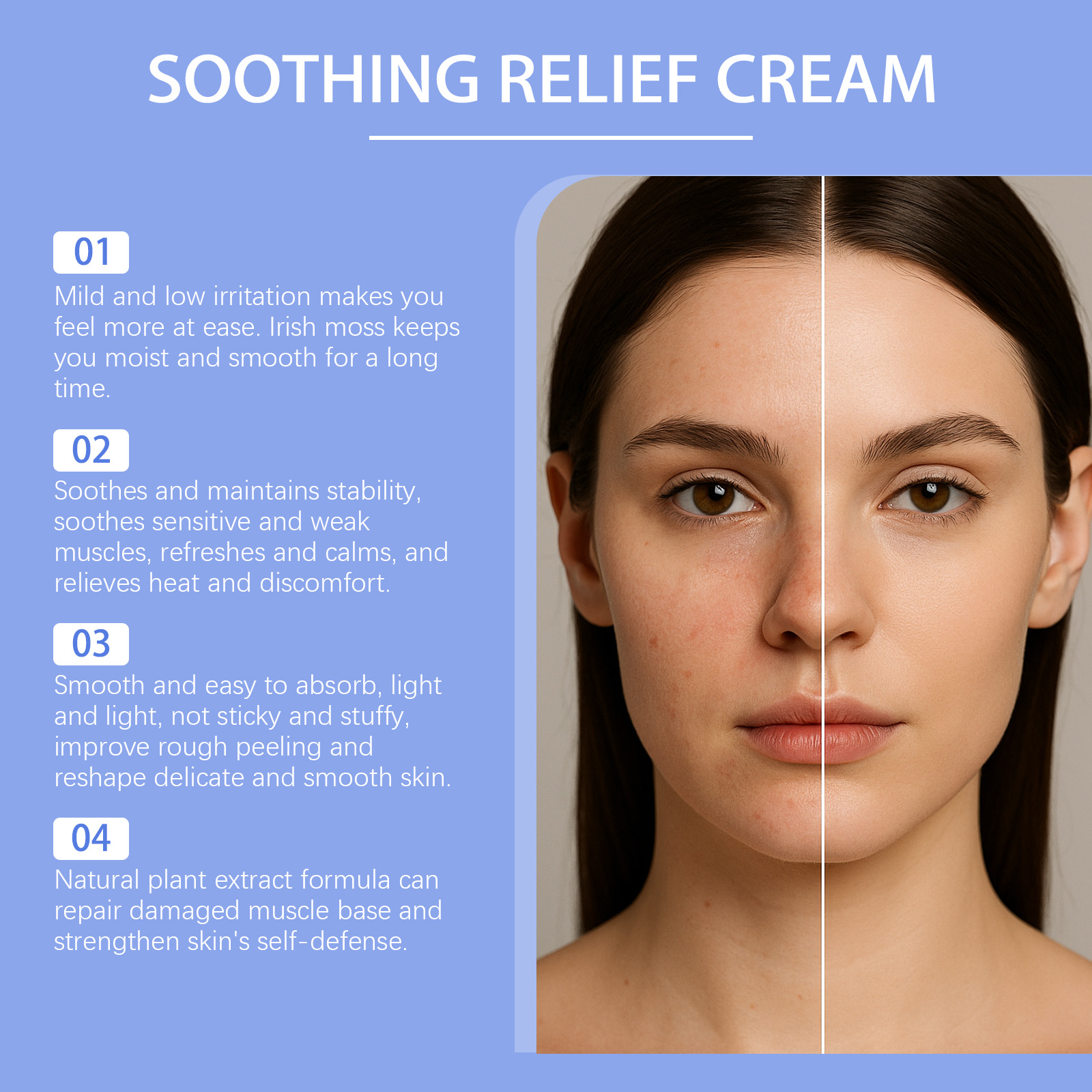 Soothing Relief Cream For Sens - огляд і ціна Skincare Oat