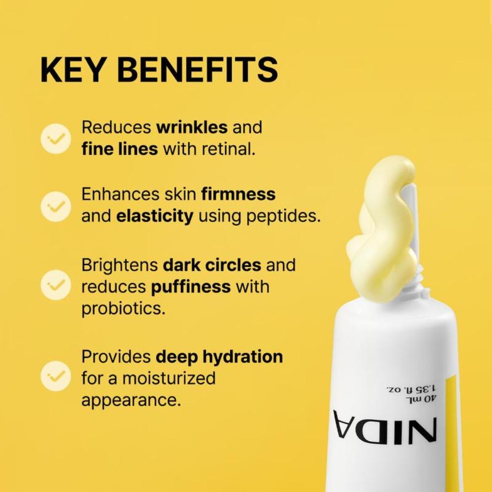 Korean 40ml NIDA Revive Eye Cr - огляд і ціна Eye Cream Peptide