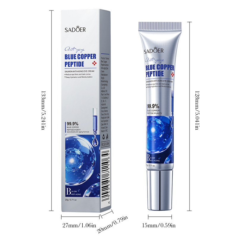 Blue copper peptide salmon ant - огляд і ціна Eye Cream Peptide