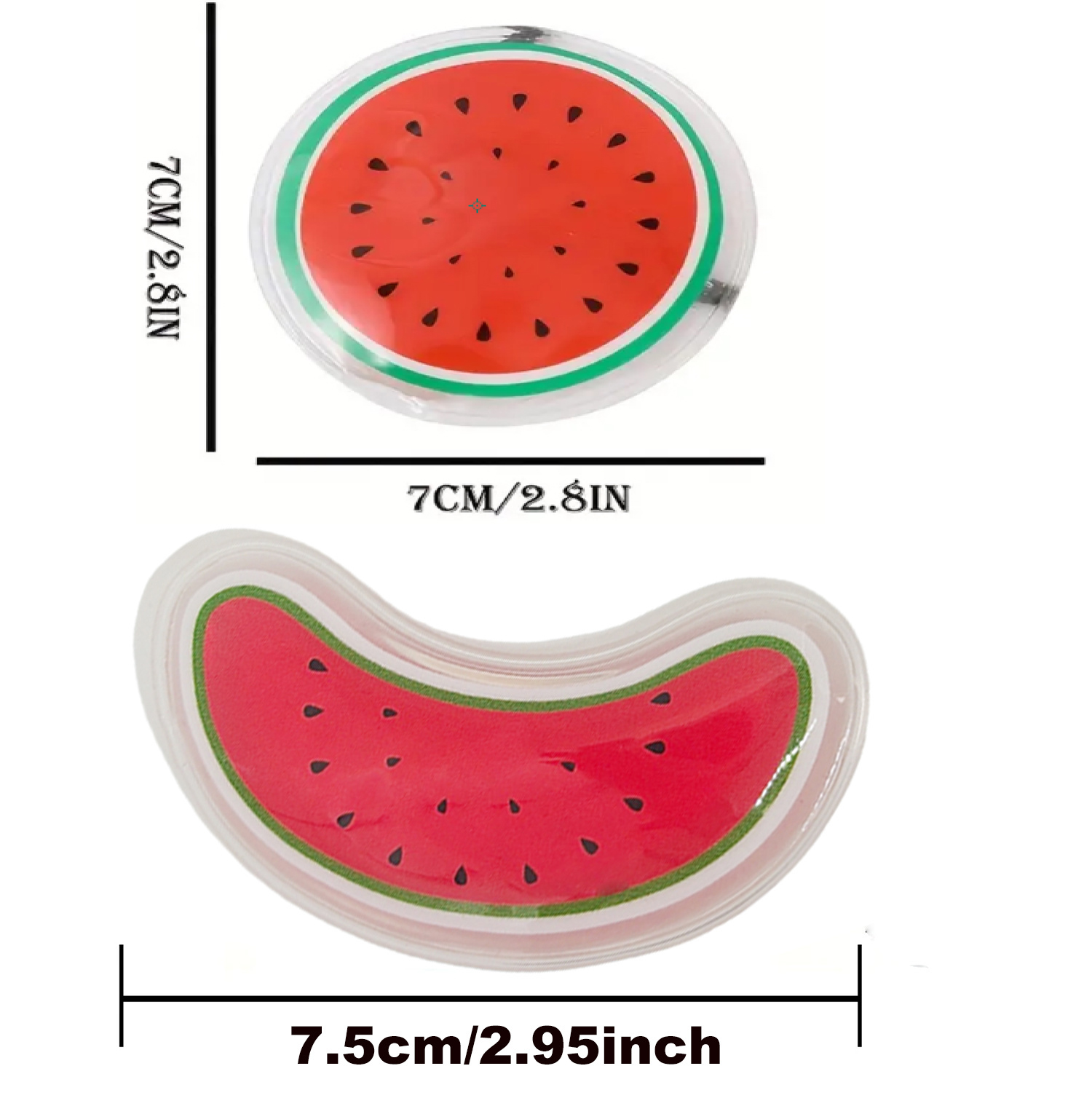 Fruit-Themed Reusable Gel Eye  - огляд і ціна Cucumber Cooling Gel
