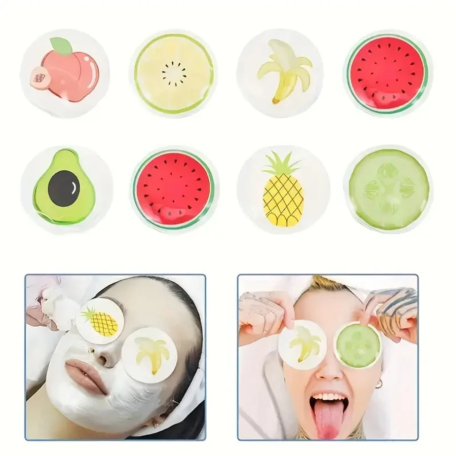 Fruit-Themed Reusable Gel Eye  - огляд і ціна Cucumber Cooling Gel