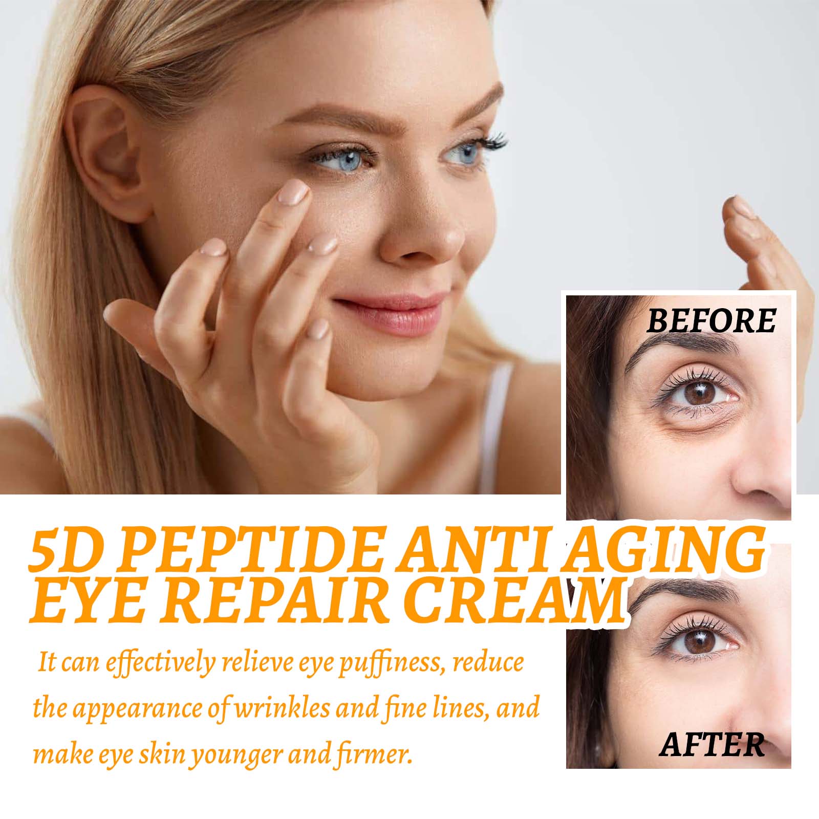 HOYGI 5D Peptide Anti Wrinkle  - огляд і ціна Eye Cream Peptide