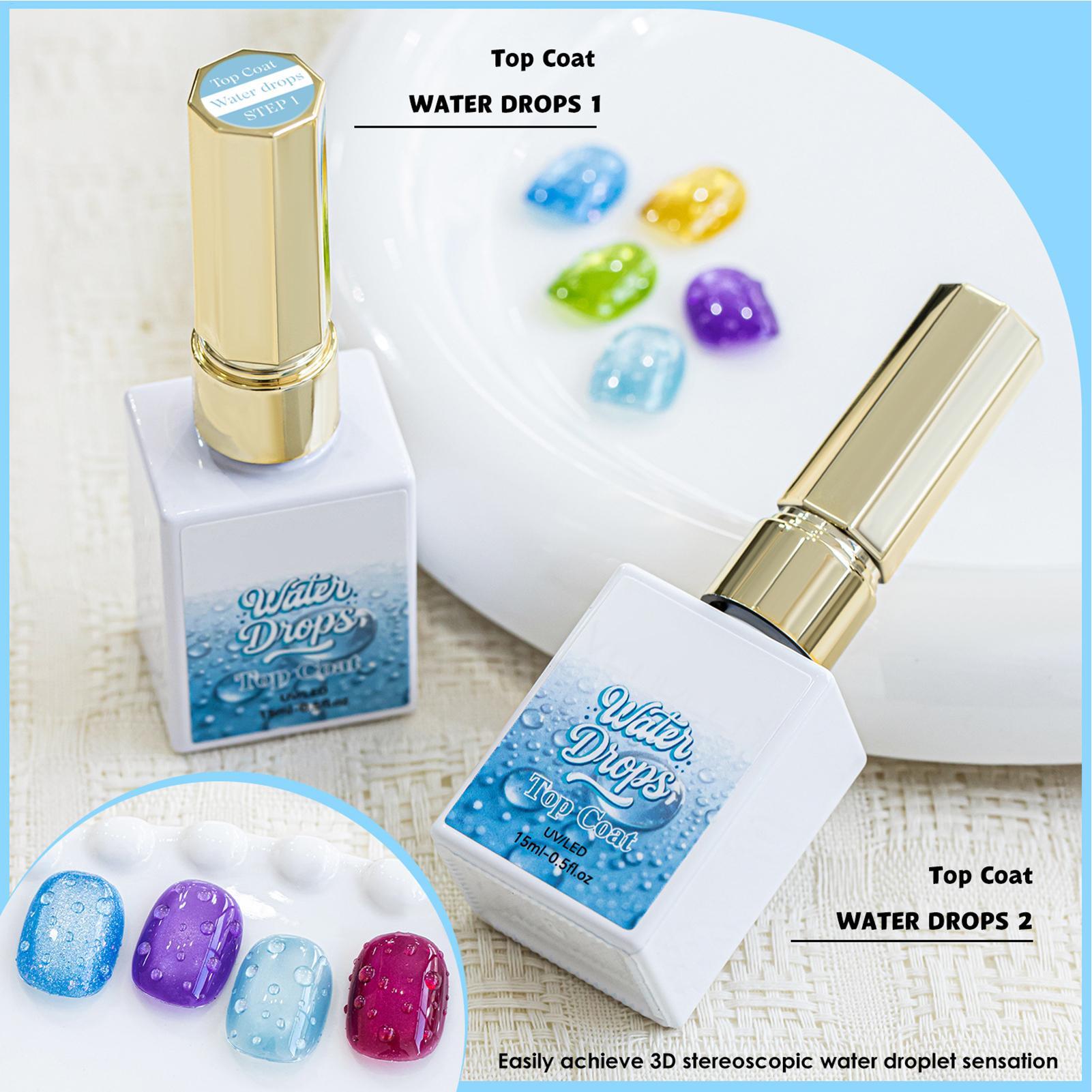 Raindrop Gel Nail Polishing 2P - огляд і ціна Cucumber Cooling Gel