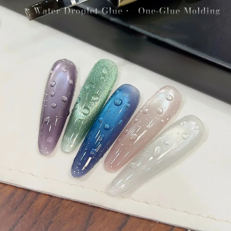Water Drop Nail Gel Set 3D Cry - огляд і ціна Cucumber Cooling Gel