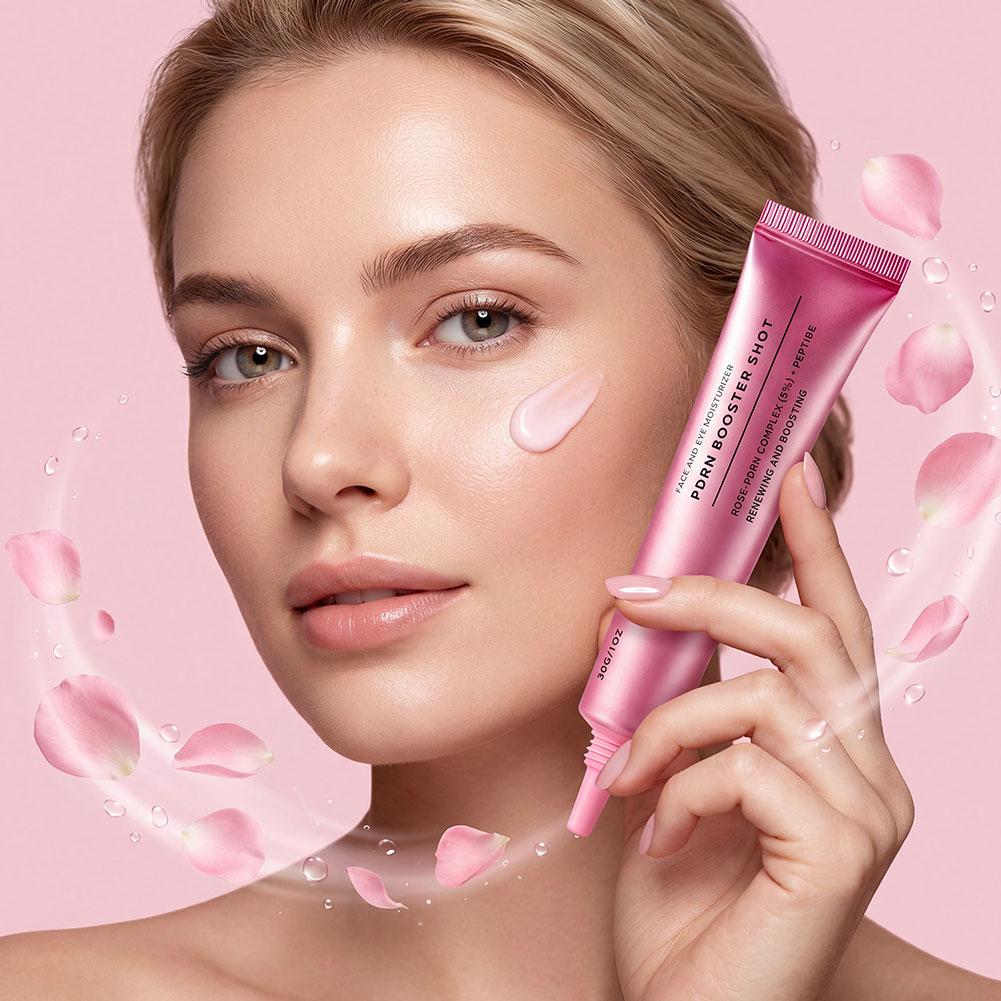 Rose and PDRN Face Cream Nouri - огляд і ціна Eye Cream Peptide