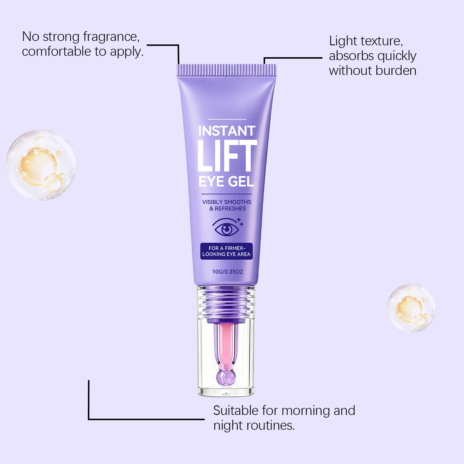 Instant Lift Eye Gel Rejuvenat - огляд і ціна Eye Cream Peptide